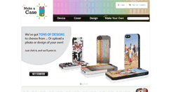 Desktop Screenshot of makeacase.com